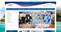 Desktop Screenshot of action-sport-nuernberg.de
